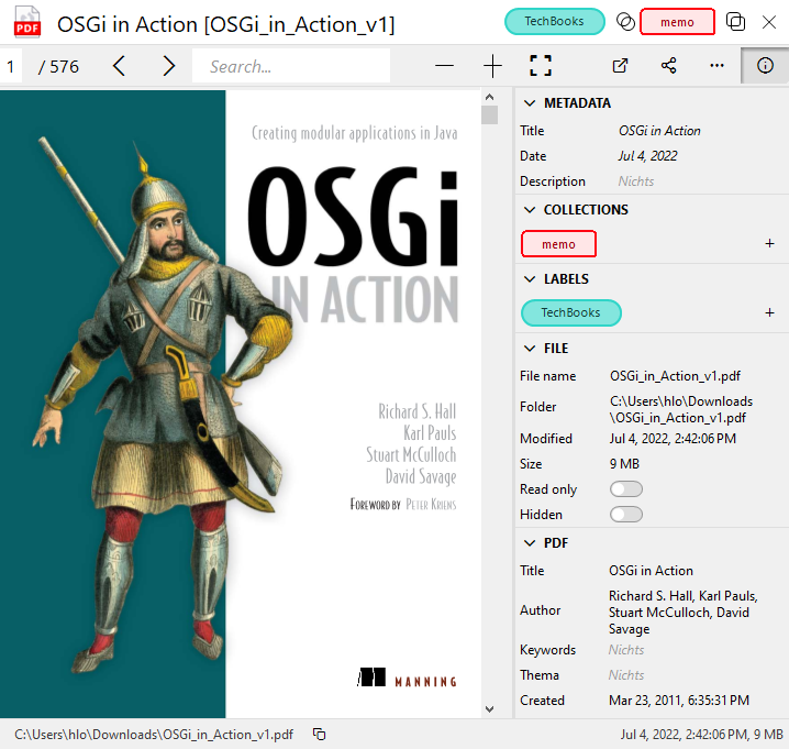 Properties Dialog